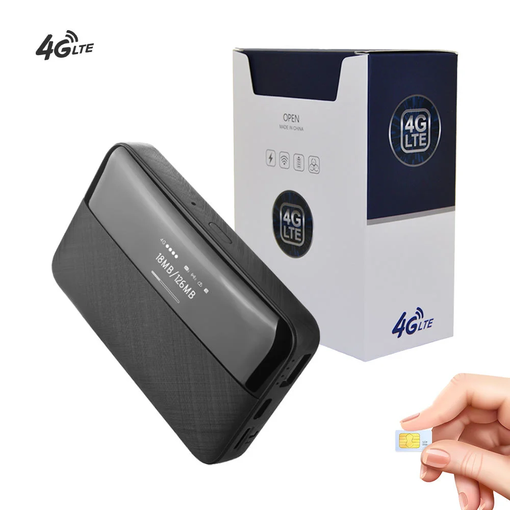 

Портативный беспроводной маршрутизатор 4G 5G 150 Мбит/с LTE 4g Wi-Fi модем Mini Mifis разблокировка мобильная точка доступа 4G Wi-Fi маршрутизатор с аккумулятором 6000 мАч