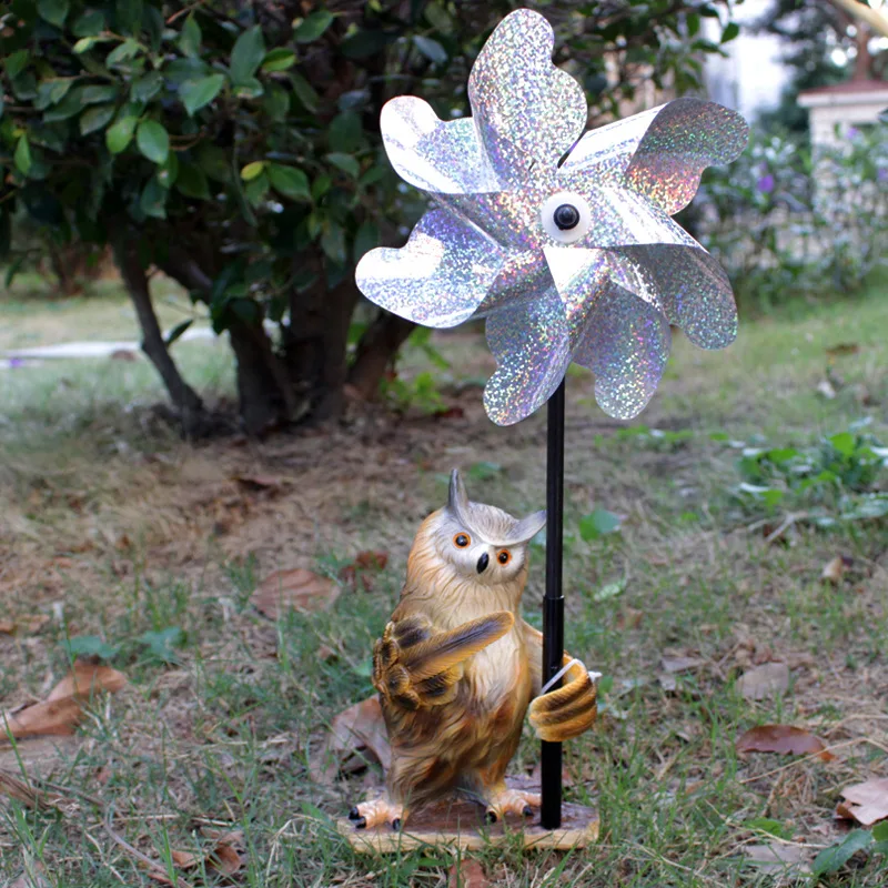 

‌Whimsical Owl Pinwheel - Weatherproof Nursery Decor for Outdoor‌