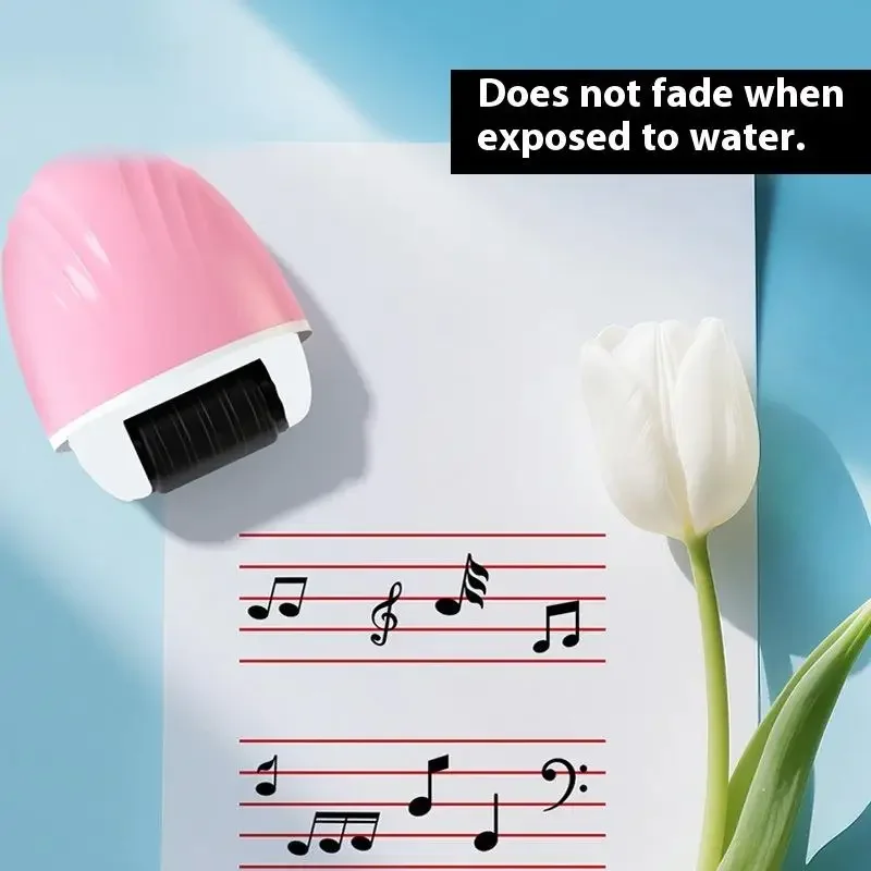 Roller Roller Seal Staff Tool Convenient Music Teaching Student Score Marking Tool Music Score Printing Supplies Convenient Tool