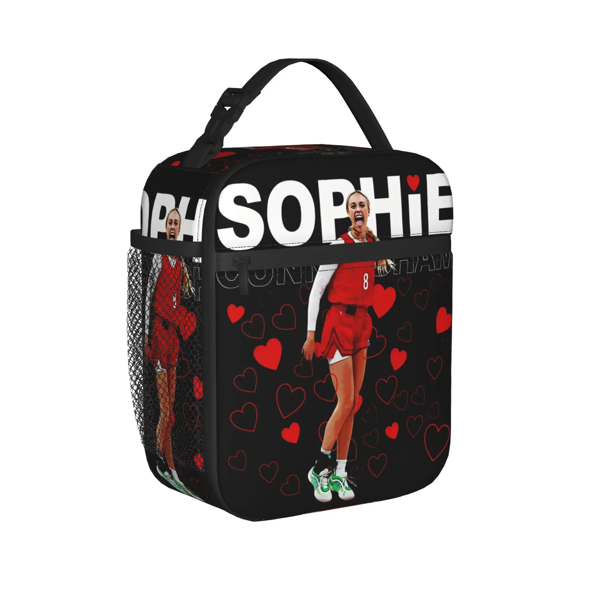 Sophie Cunningham Lunch Bag  Vintage Lunch Box For Child Travel Portable Cooler Bag Oxford Custom Tote Food Bags