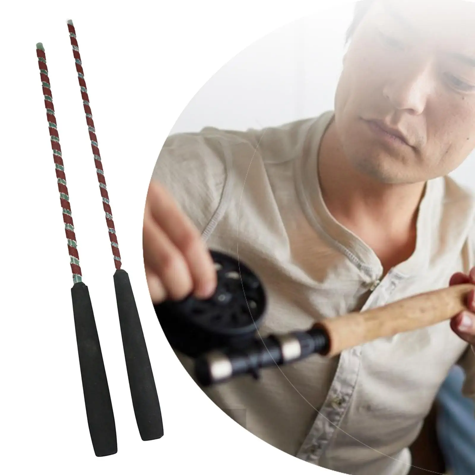 

Ремонтный инструмент для удочек EVA Cork Handle Reamer: профессиональный, легкий, удобный, для самостоятельного ремонта.