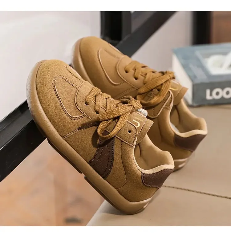 

High-quality children's casual shoes for autumn and winter, wide-toed soft and comfortable flat shoes for outdoor use kids shoes