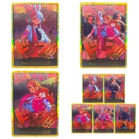 ONE PIECE Collection Cards Hot Stamping DON!! Card EB03 Nami Nico Robin EN DIY Self Made Game Anime Cards Gift Toy