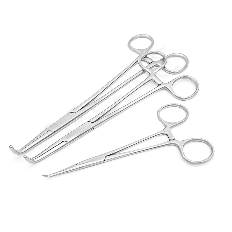 Separation Ligature Forceps Right Angle Hemostatic Forceps Vascular Forceps Fine Elbow Forceps Holding Tissue Forceps Surgical I