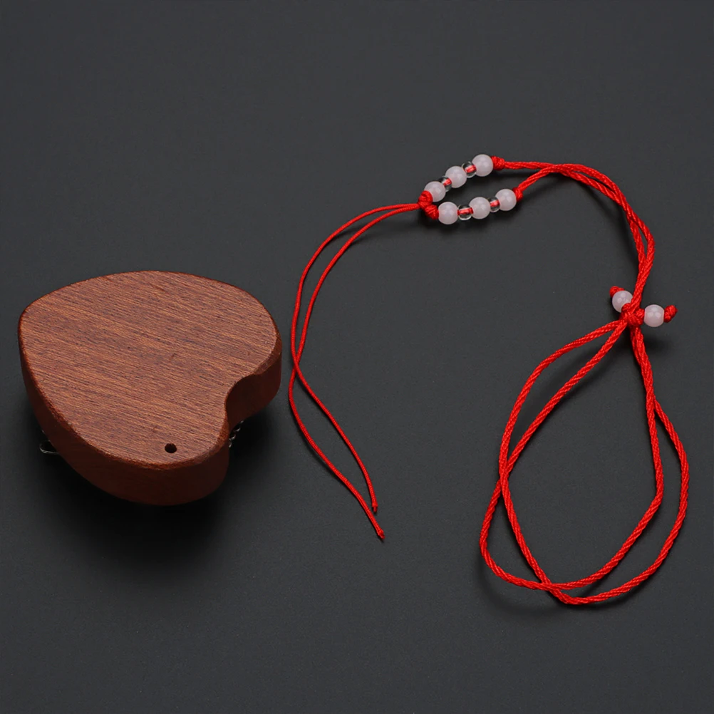 

Love Heart-shaped Kalymba Thumb Piano Pianos Finger Music Instrument Mini Kalimba