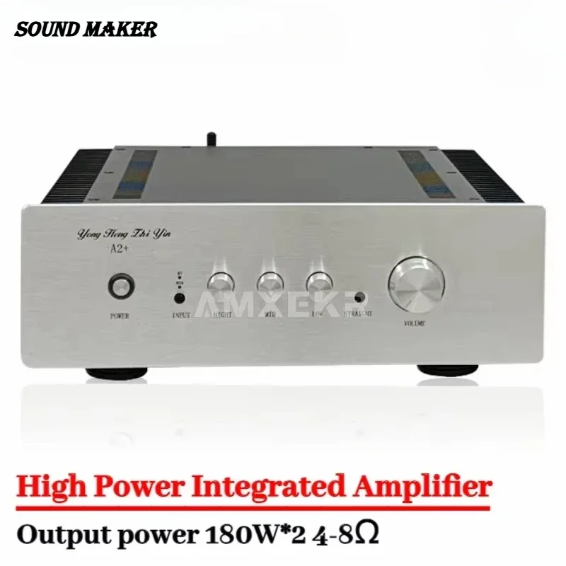 

Sound Maker-A2+ HiFi Amplifier Bluetooth 5.1 Combined High-Power Home Amplifier High-Fidelity Audio Amplifier