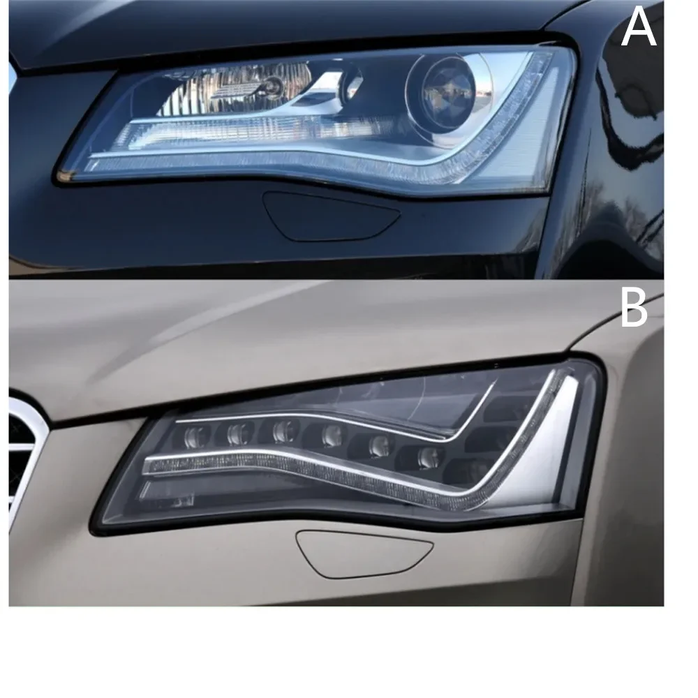 

База фары для Audi A8 D4 2010 2011 2012 2013, дом для фар автомобиля, задняя база, передняя автоматическая фара, задний дом