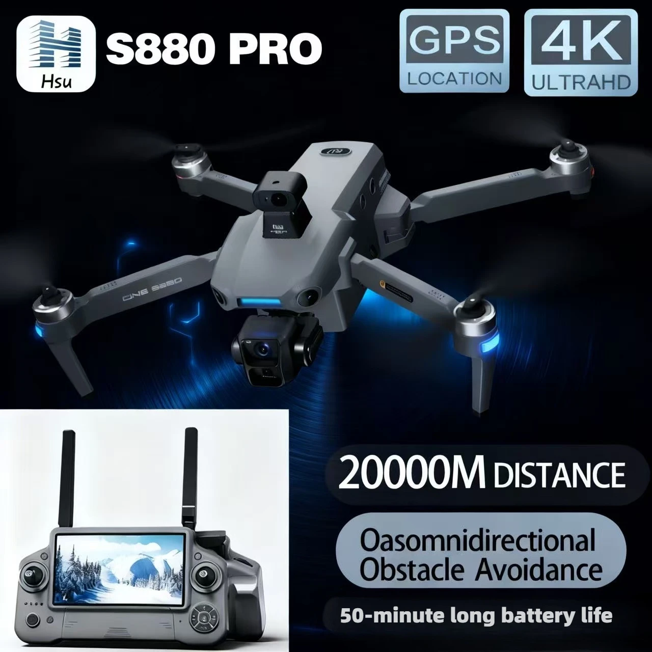 S880Pro Max Gps Dro… - image