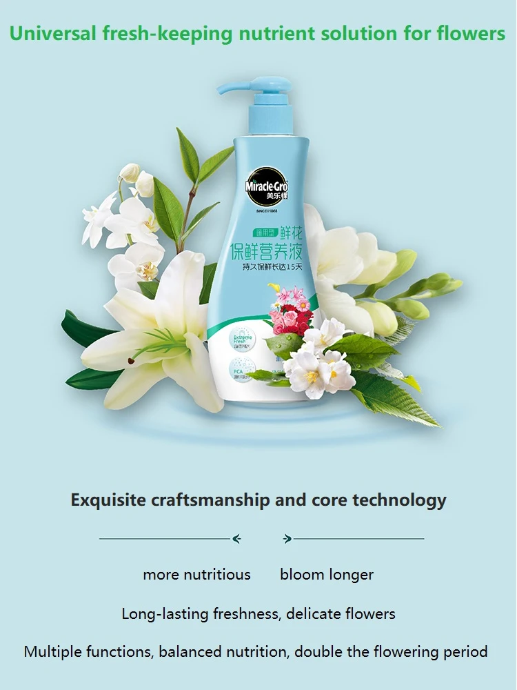 : Conservante per fiori di frutta e verdura