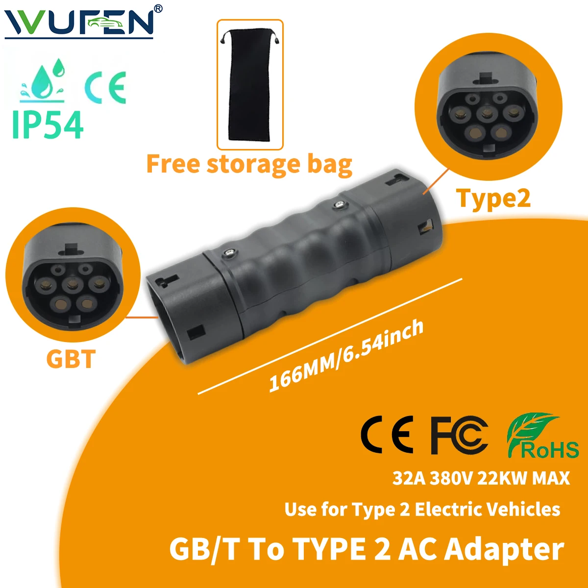 GBT to Type2 22KW