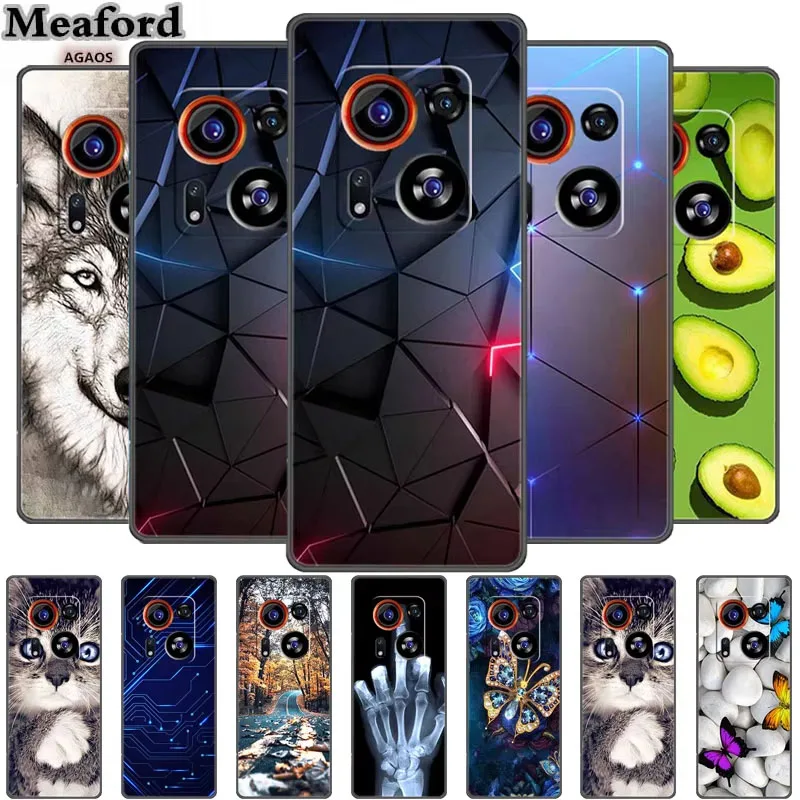 For Tecno Phantom X2 Pro Case Animals TPU Soft Silicone Phone Cases for Tecno PhantomX2 Pro Funda Shockproof Wolf AD9 AD8 Capa