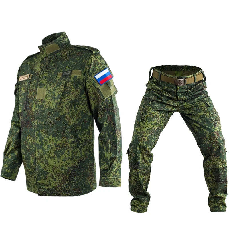 Military Uniform Camouflage Tactical Suit Men Outdoor Winter Windproof Waterproof Working Clothing Uniform