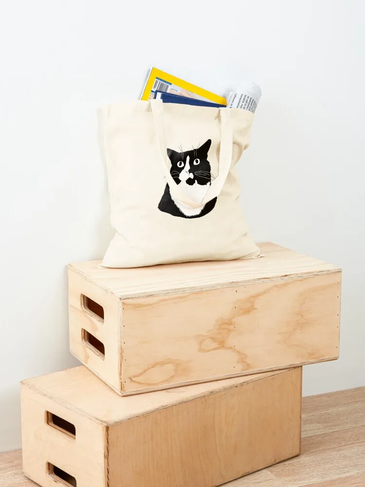 Photogenic Cat - Nice Boo Pic Tote Bag cloth bag woman eco bag folding tote bags cloth bags free delivery bags