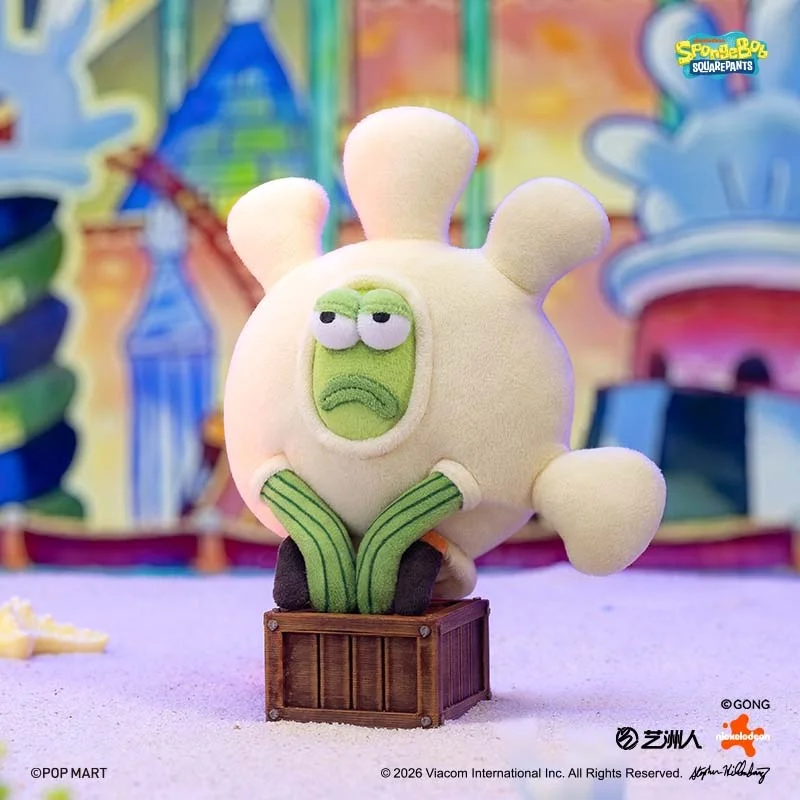 Nouvelle série POP MART Bikini Bottom Buddies V2, boîte mystère