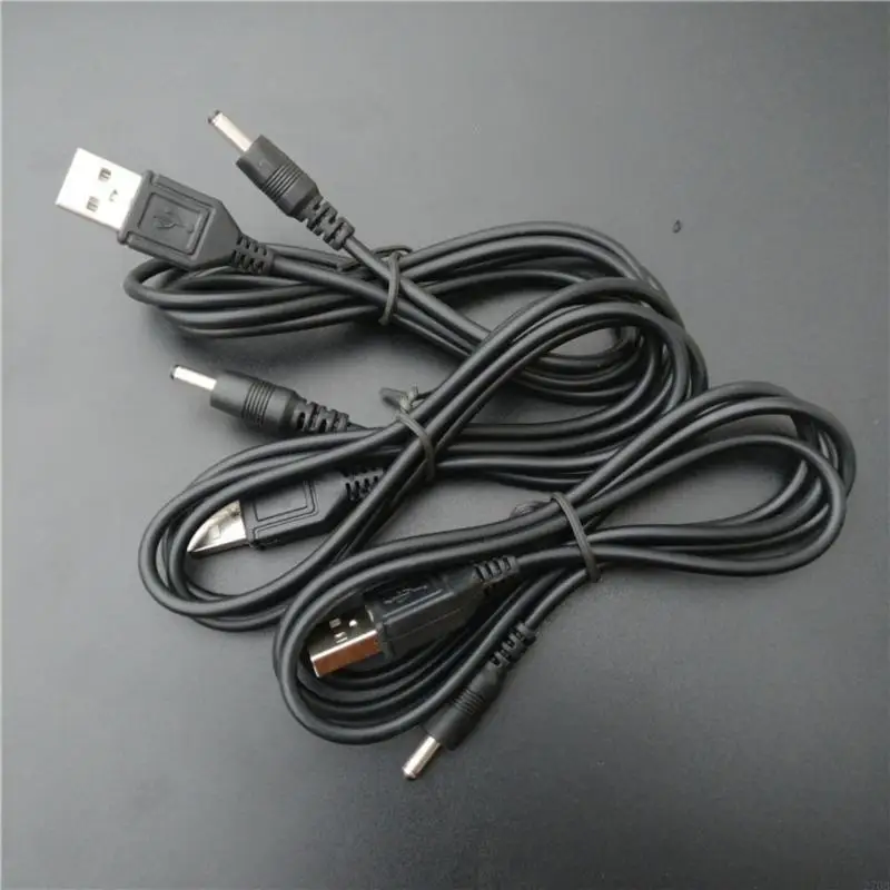 USB سهل الاستخدام إلى DC5521 كابل الطاقة USB ذكر إلى 5.5mmx2.1mm الذكور لمصباح LED كاميرات الأمان كاميرات وأدوات