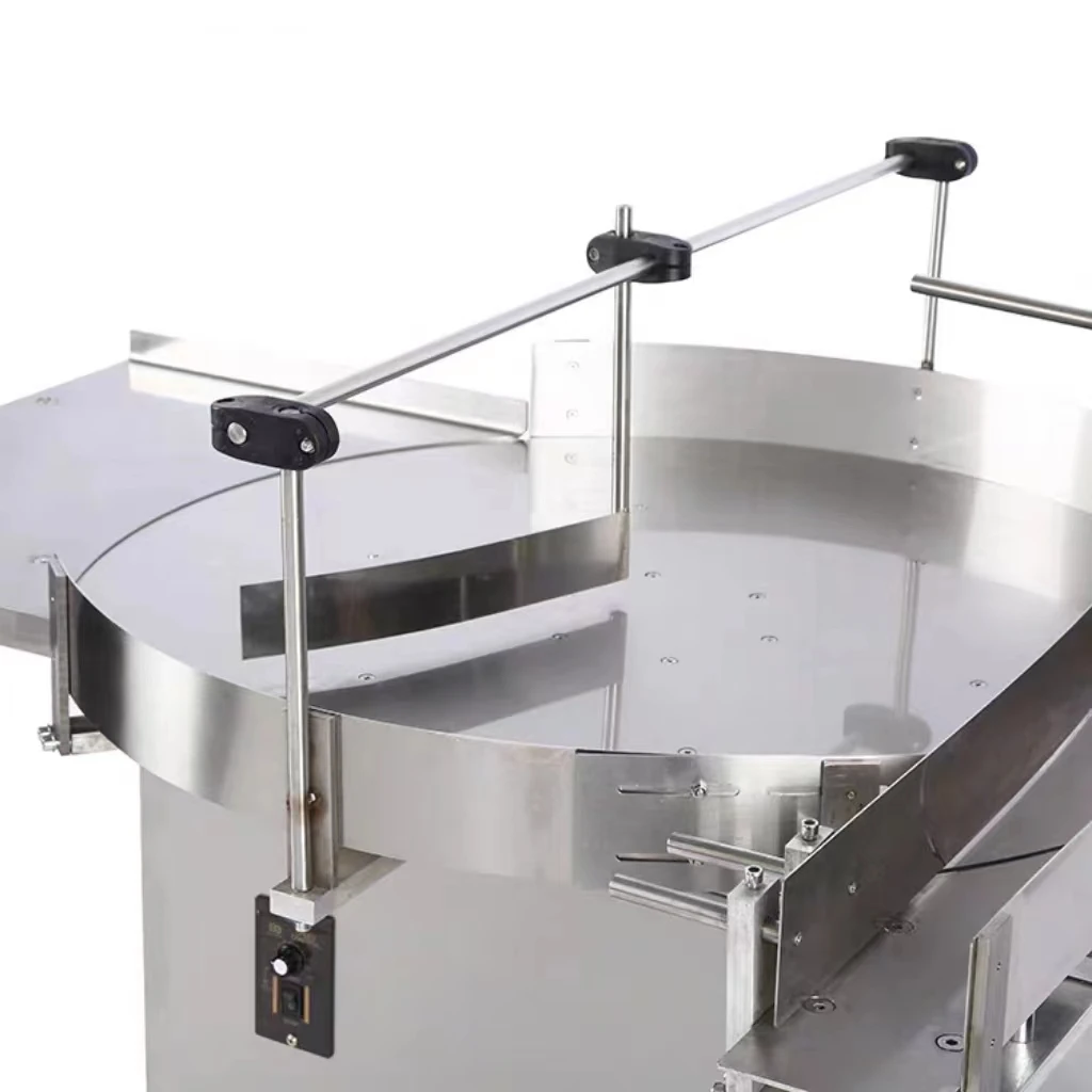 Small Pet Bottle Sorting Unscrambler Machine Turntable Unscrambler Bottle