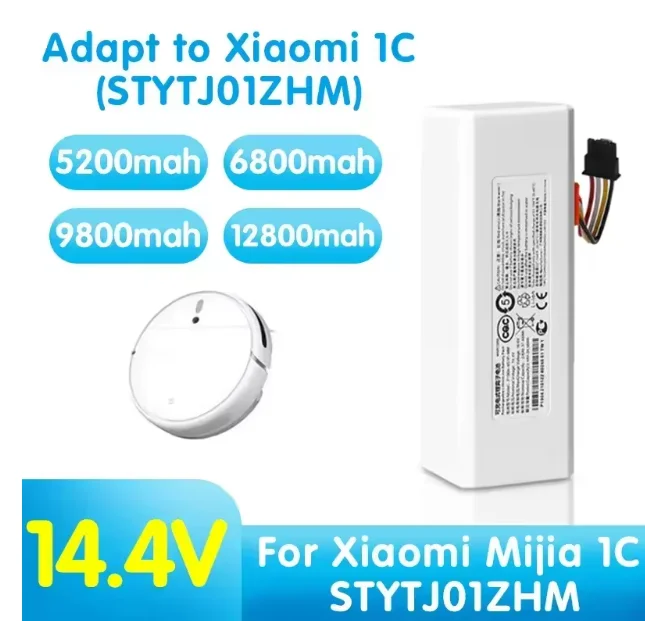 

Robot Battery 1C P1904-4S1P-MM for Xiaomi Mijia Mi Vacuum Cleaner Sweeping Mopping Robot Replacement Battery G1=-‘