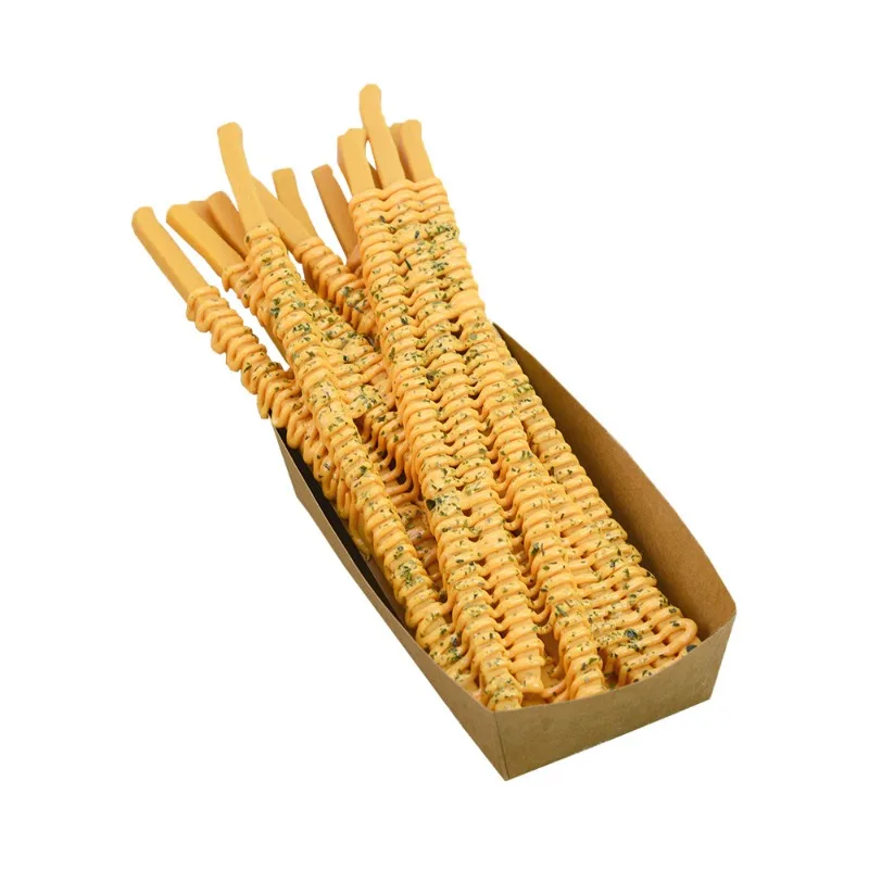 

Simulated long fries model snacks Thai fried fries, fake fries props, fake display stall display