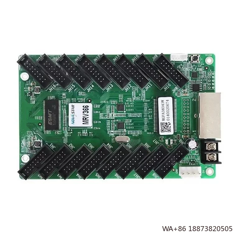 شاشة LED من المصنع مباشرة لوحة تحكم شعبية بطاقة الاستقبال Novastar MRV366 512x256 بكسل ماكس في الهواء الطلق بالسعة