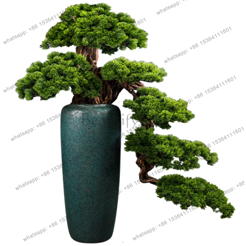 

Simulation welcome pine floor decoration ornament sales department opening welcome gift