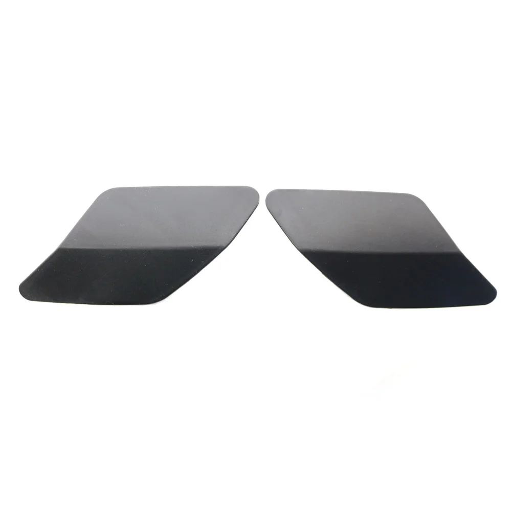 1Pair Unpainted Car Front Bumper Headlight Headlamp Washer Cap Cover For BMW F16 X6 2015-2019