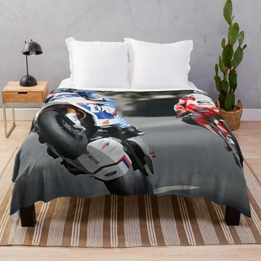 

Isle of Man TT Intensity Throw Blanket Long Lasting Soft Plush Blanket for Daily Use