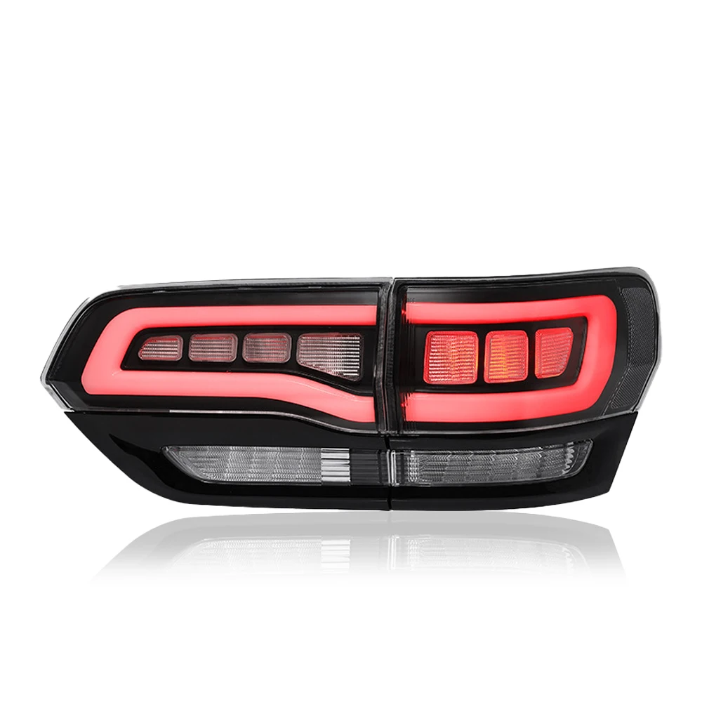 LED Tail Light Assembly for Jeep Grand Cherokee WK2 2014-2021 Startup Effect Flashing Turn Signal Light Plug and Play