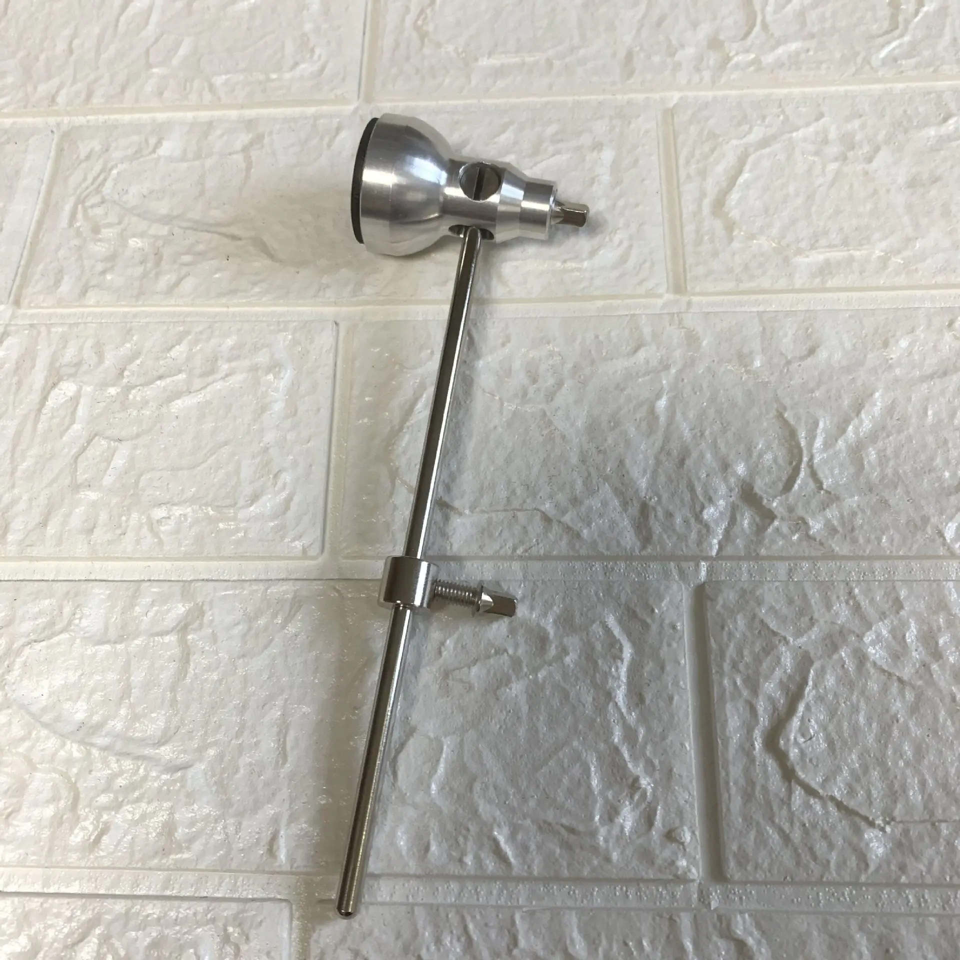 

Adjustable Drum Pedal Hammer Head Aluminum Alloy Bass Drum Beater Replacement Durable Percussion Instrument Parts