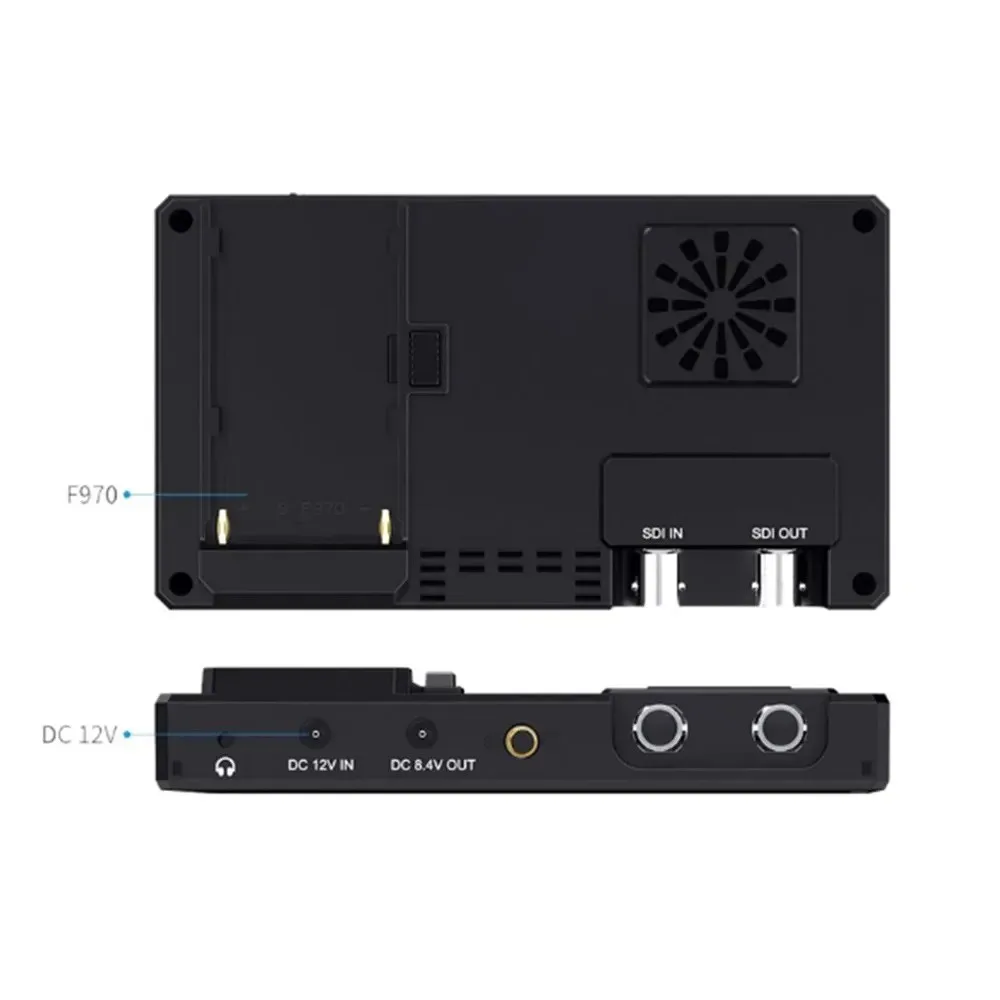 FEELWORLD CUT6 CUT6S 1920X1080 Monitor Portabel 3D LUT 6 Inci Layar Sentuh Monitor Video Monitor Perekam Mendukung IPS 4K HDMI-