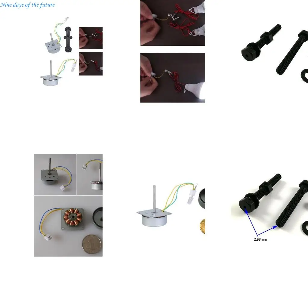 

3-24V Hand Cranked Generator Three-phase Brushless Generator for Travel E65A