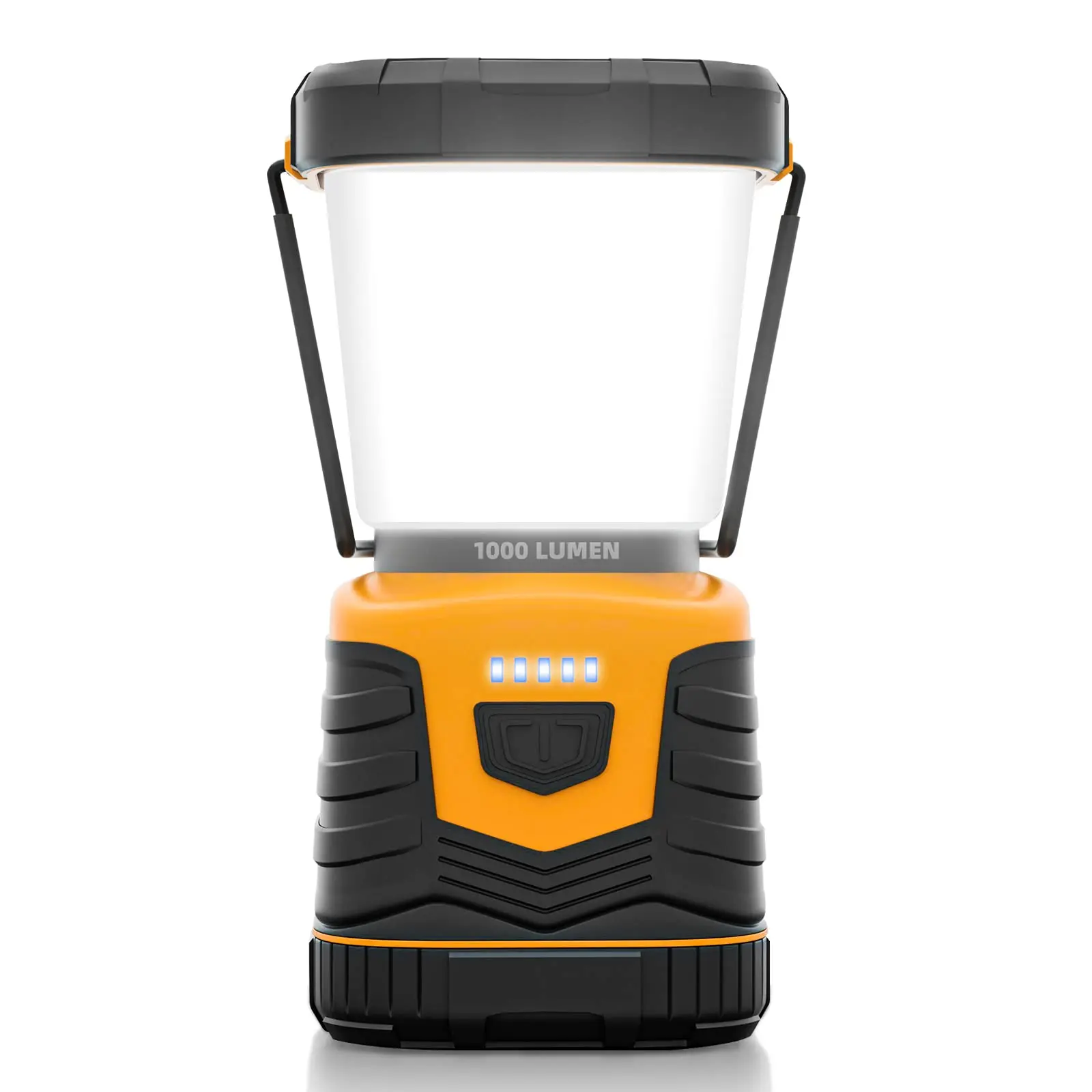 Camping Lamp 4400 mAh Battery USB C Rechargeable Camping Lantern with for Hiking, Emergency, Power Bank, Power Failures