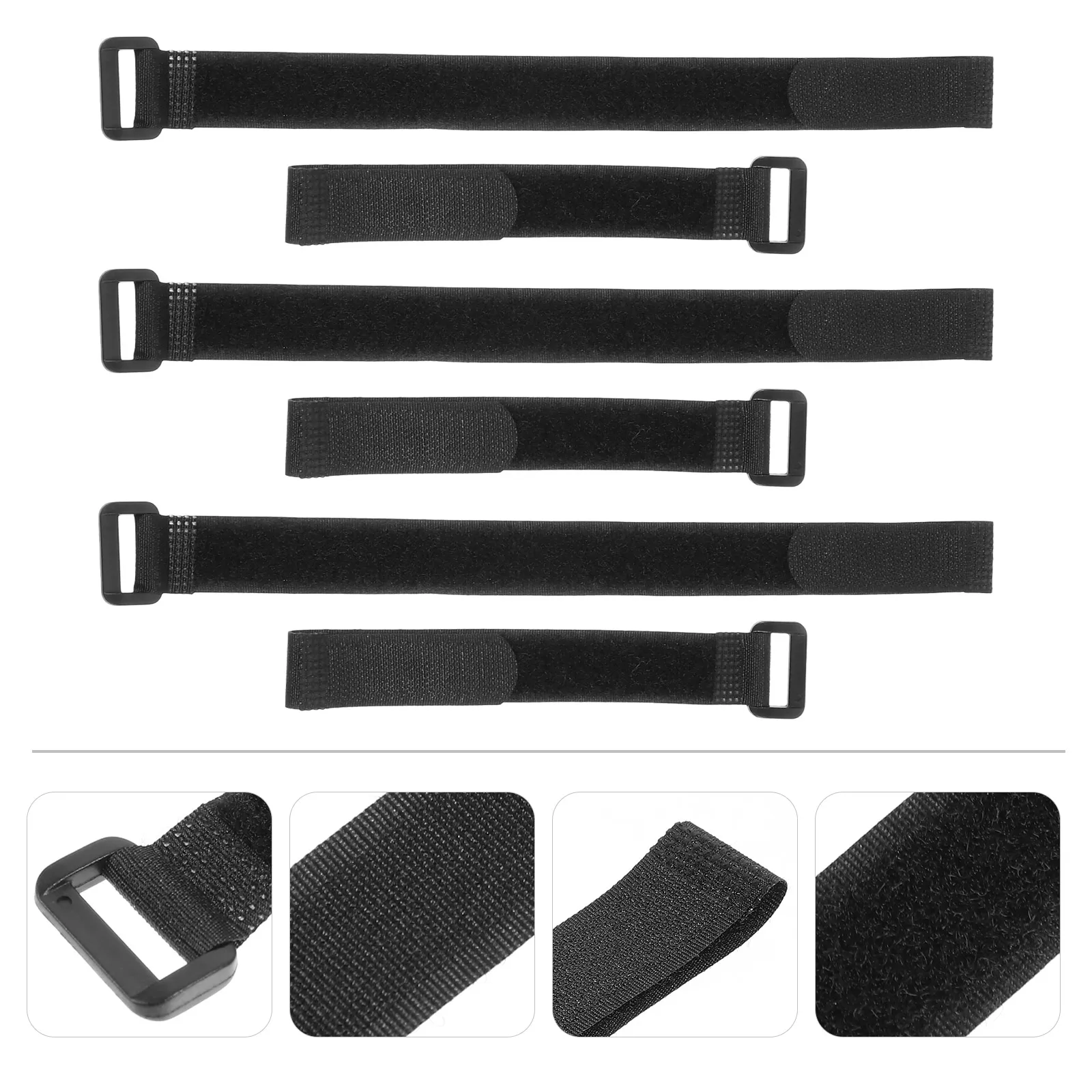6 pcs Straps Bike Wheel Bands Reusable Durable Adjustable for Bicycle Mountain Hybrid Cycles Fixing Safety Belt