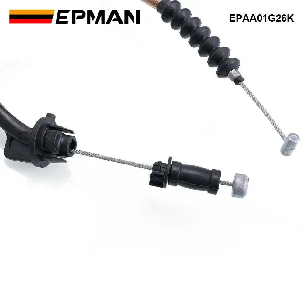 EPMAN Racing K-Swap K20 Throttle Cable For Integra 94-01 DC2 & For Civic EG 92-95 Carburetor Accelerator Cable EPAA01G26K