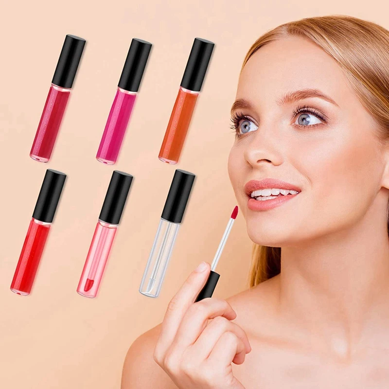 

Empty lip gloss containers 100 Pcs 10 Ml Empty Lip Gloss Tubes Clear Mini