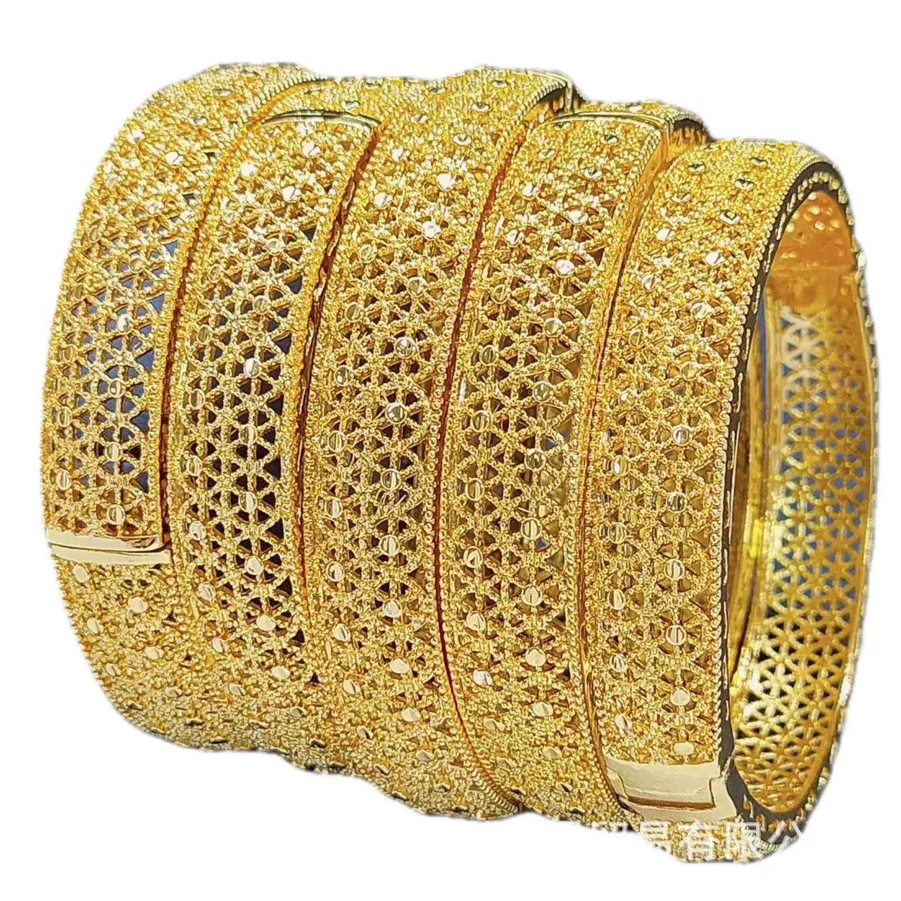 24k gold plated dubai wedding india nigeria women bride sand gold bracelet jewelry wholesale