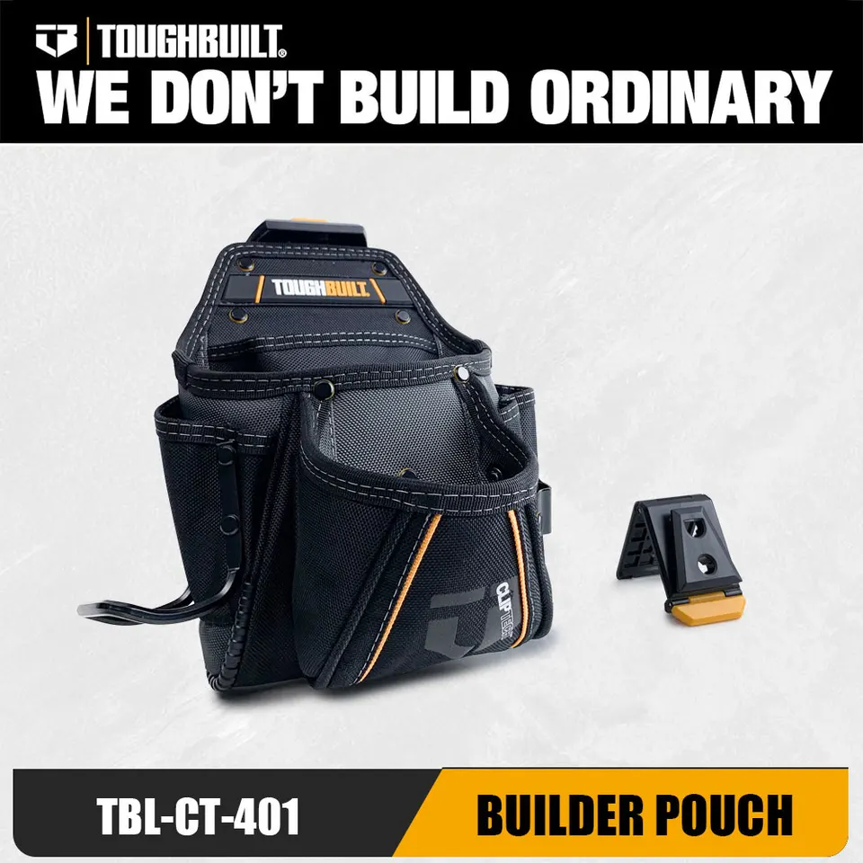 TOUGHBUILT Builder 1680D Heavy-Duty Construction Tool Pouch with