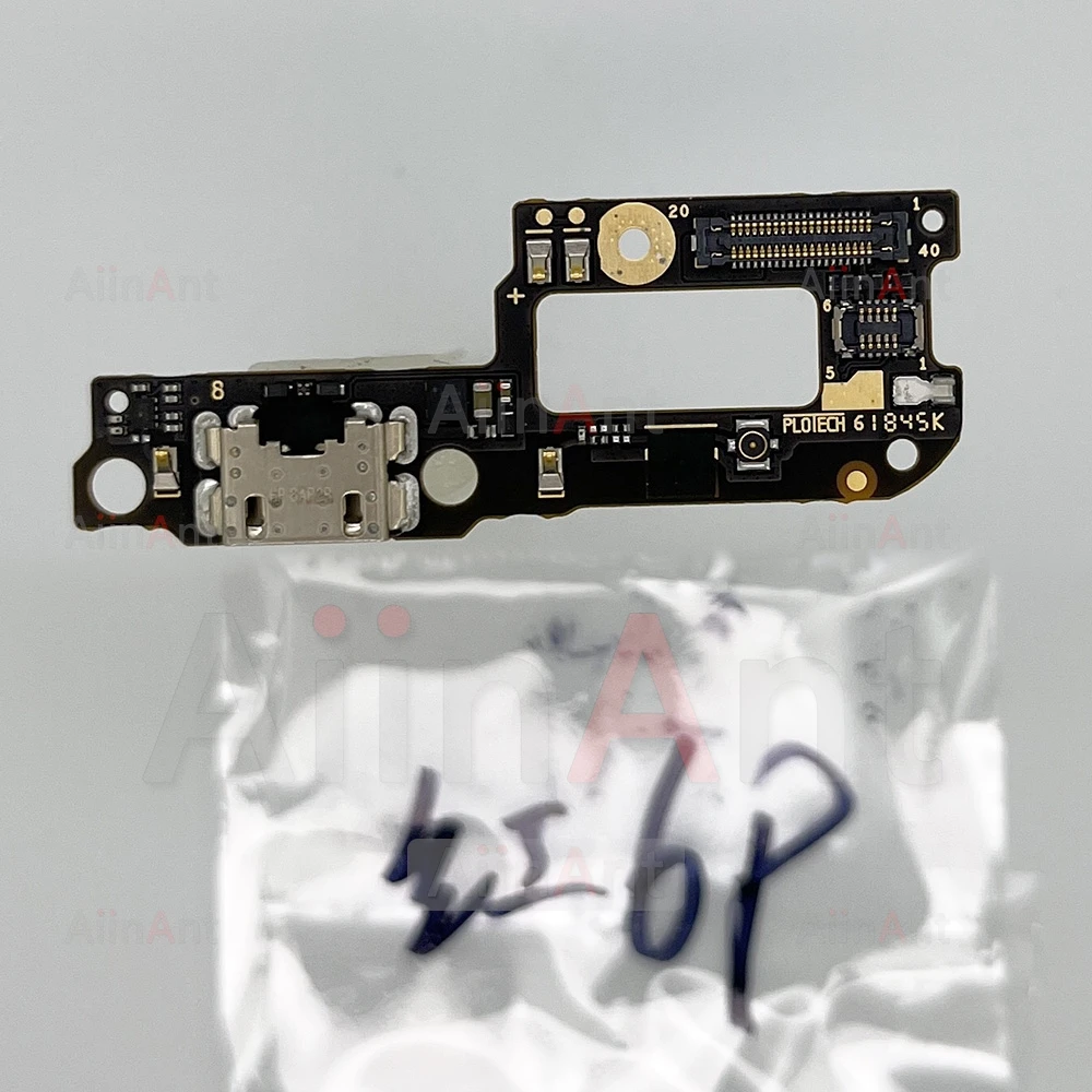 Aiinant Bottom USB Charger Board Dock Connector Charging Port Flex Cable For Xiaomi Redmi Note 6 7 6A 7A Pro Plus Phone Parts