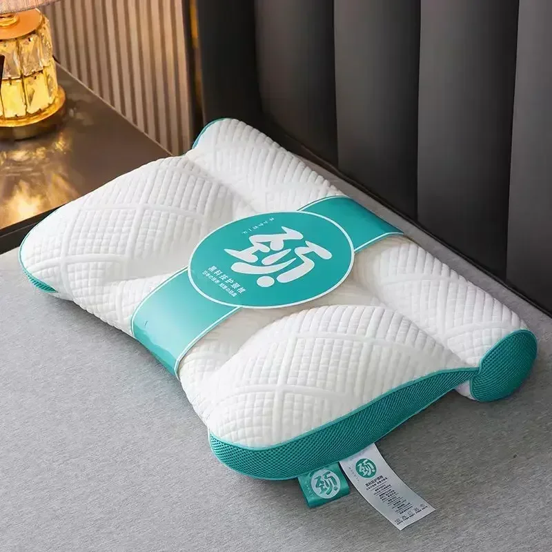 Cervical Pillow PE Hose Filled Sleeping Pillow Japan Style Orthopedic Soft Pillow Neck Protection Cushion 1PC 40x58cm Bedding