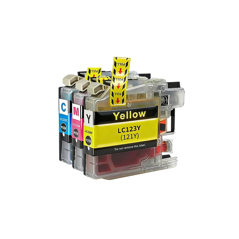 Wkład atramentowy LC123 LC 123 XL LC123XL kompatybilny z drukarkami Brother Inkjet MFC J4410DW J4510DW J4610DW J4710DW J470DW J6920DW — zdjęcie produktu 6