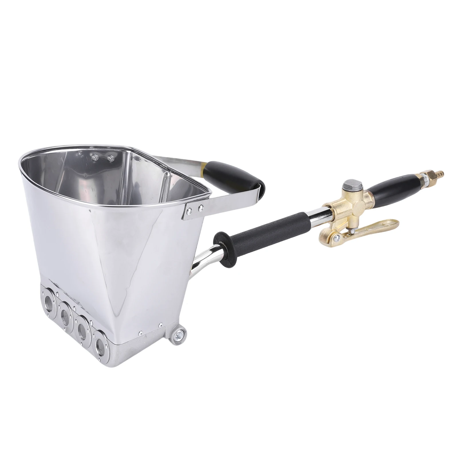 Pistola a spruzzo per malta a 4 getti Spruzzatore per intonaco in calcestruzzo Spruzzatore per calcestruzzo per parete