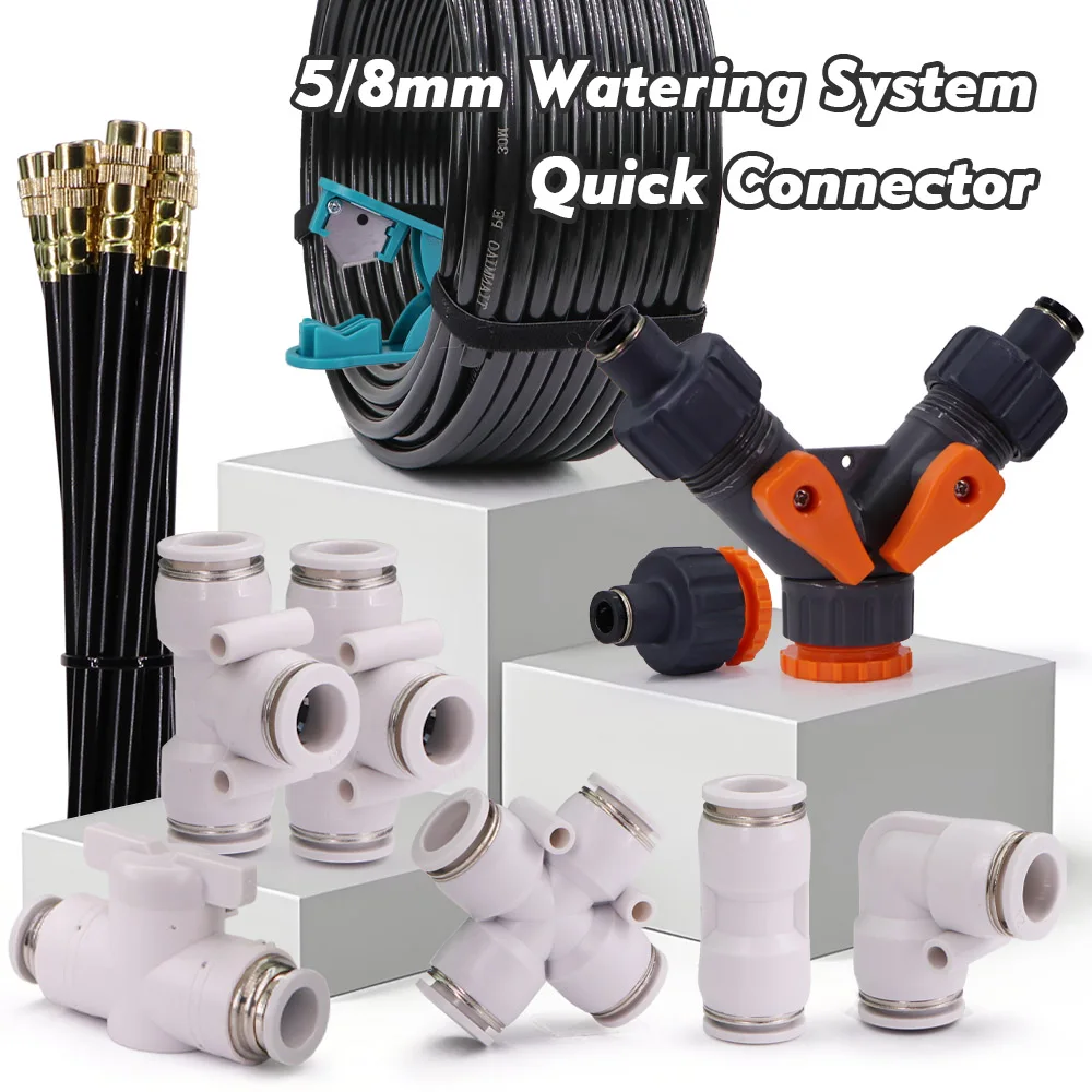 30-5m Automatic Watering System Universal Sprayer Kit 5/16