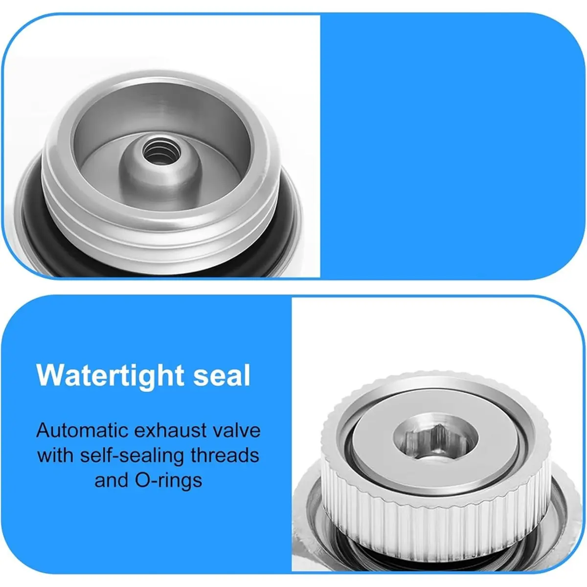 2026 New Tool Pack of 3 Fully Automatic Air Vent Auto Cut-Off Self Bleeding Radiator Valve 1/2inch for Heating Systems