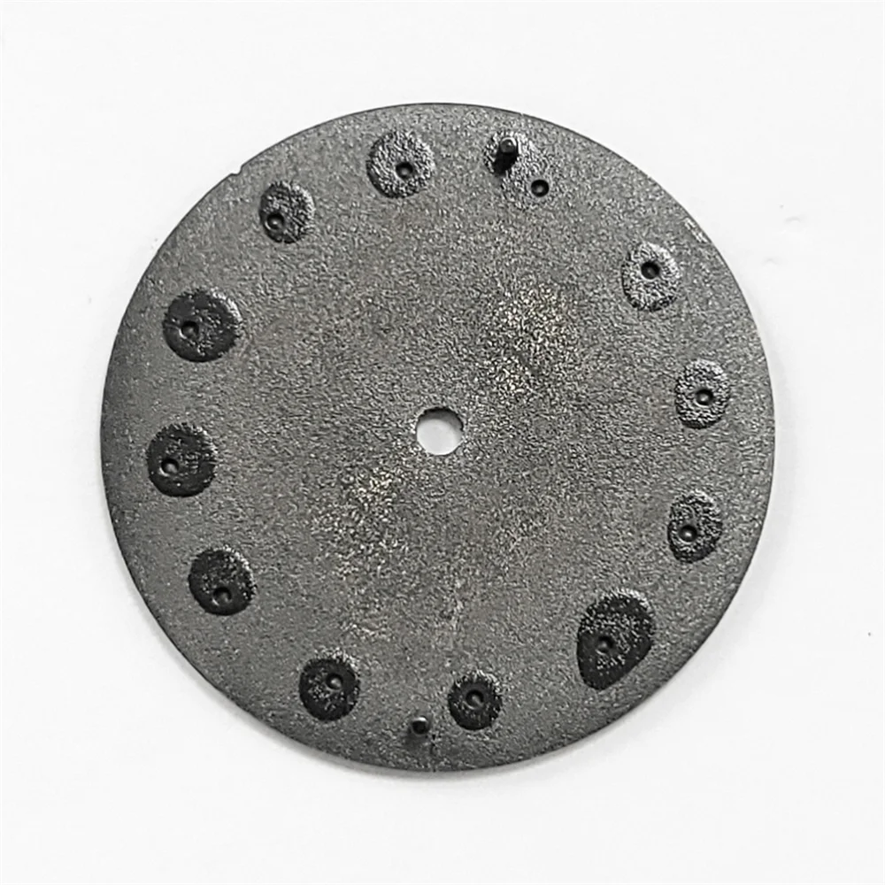 39mm Vintage Watch Dial for ETA 6497 Movement Replacement Engraved Flower Dial Mechanical Watch Face for ST3600 Movement