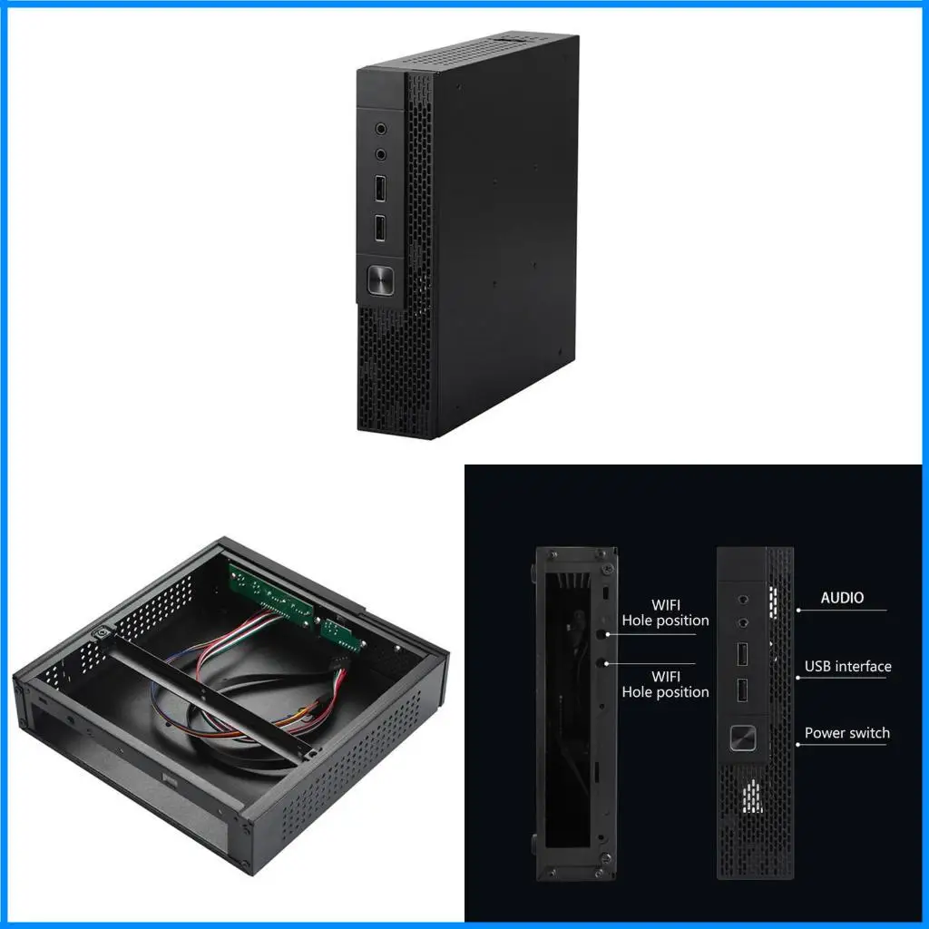 

Mini Itx Micro для Case Theatre персональный компьютер шасси Microserver Hose Chass