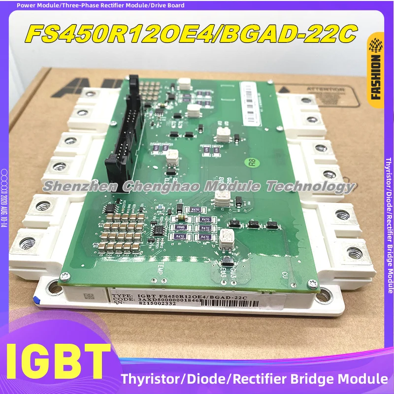 FS450R12OE4/BGAD-22C FS450R12OE4P/BGAD-21C FS450R12OE4/BGAD-21C FS450R12OE4-B81/BGAD-21C  IGBT module with driver board