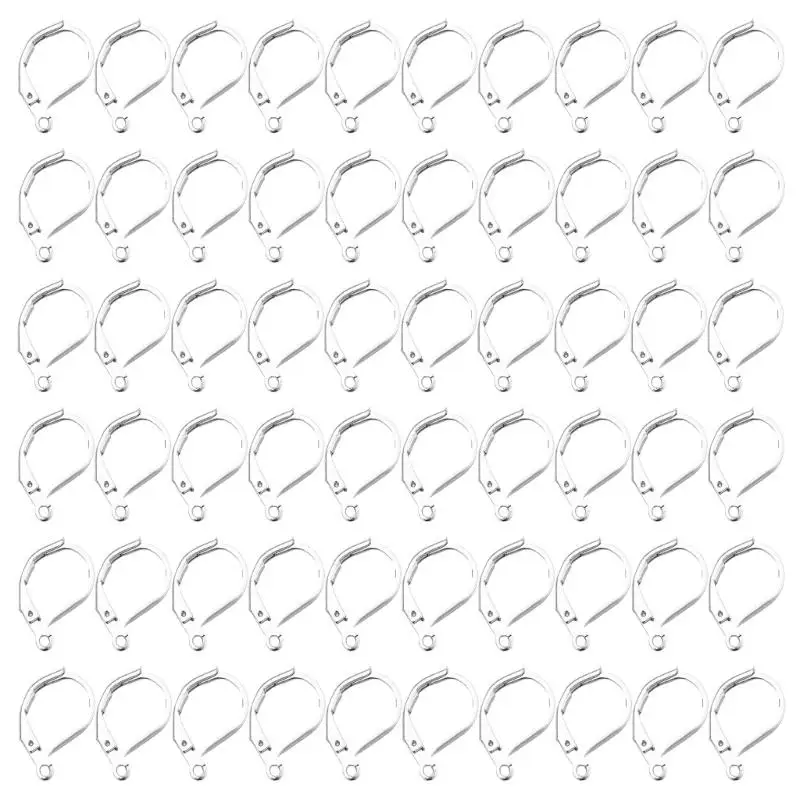 31BB Metal Leverback Ear Hooks Set for DIY Earrings and Drop Making