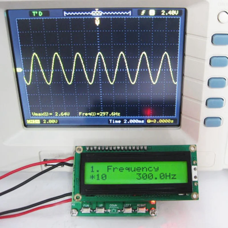 Annunciator Module Adjustable 0 To 360 Degrees 0.1 To 2000 Hz With Frequency Meter
