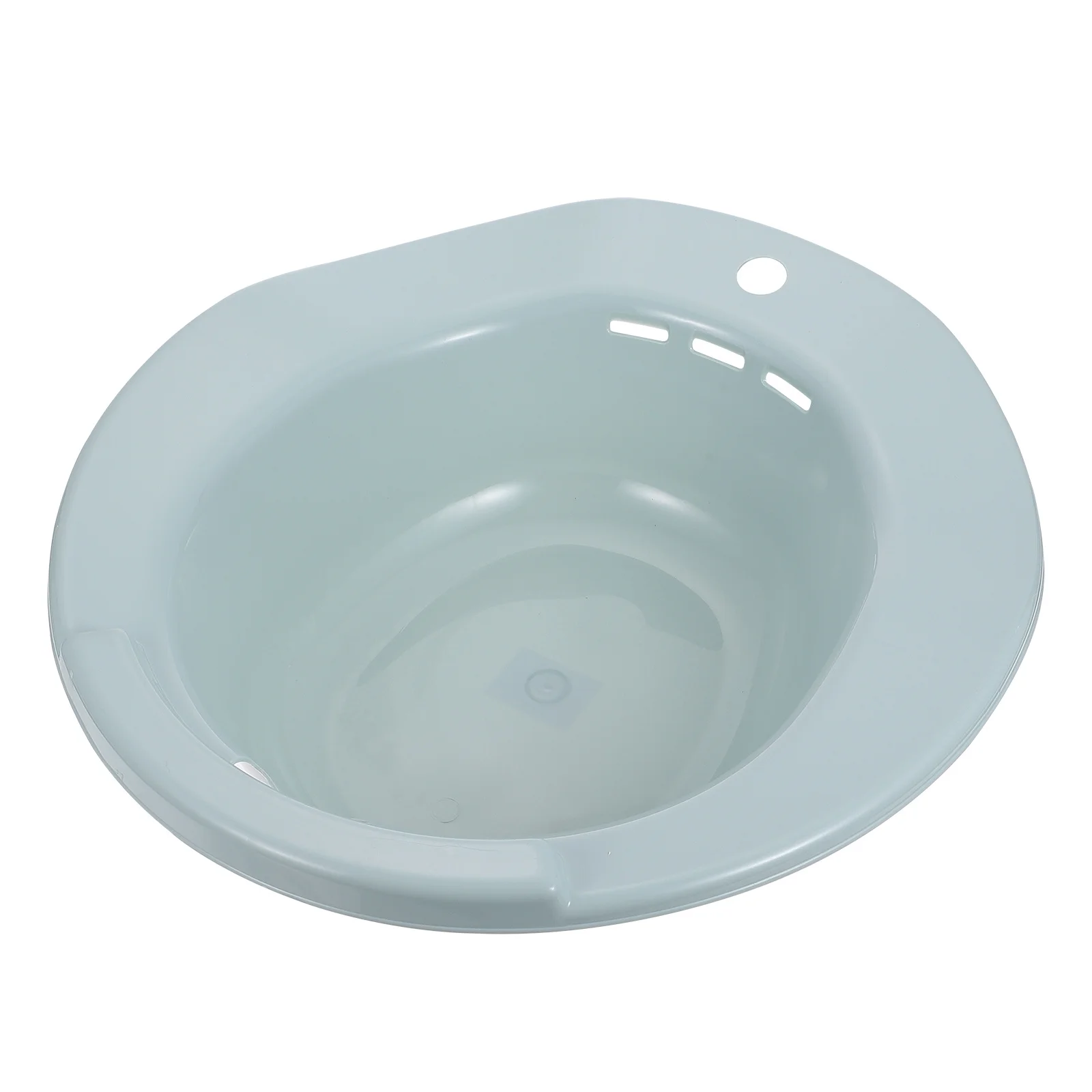 

1pc Sitz Bath For Toilet Seat Postpartum Care Wash Basin Squat Free Design Pregnant Women Hemorrhoid Elderly Use Non Slip Wall