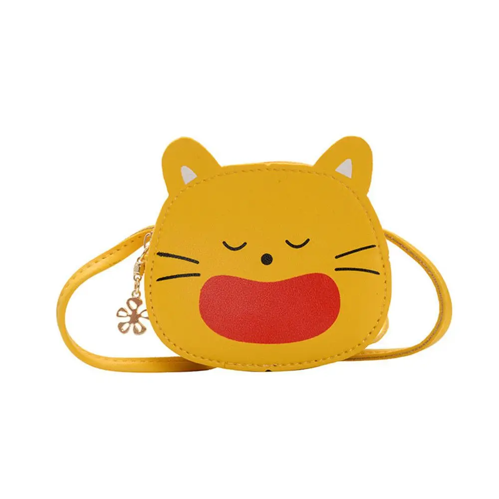 Preschool Kids Gift Baby Girls Boy Sling Bag Cat Shoulder Bag Cute