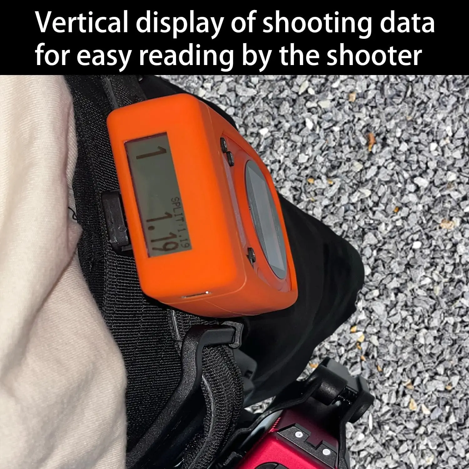 Quick Glance Kit, for Practice & Dry Fire Shooting, Automatic Backlighting Resistant to Drops and Falls(Not inculed Shot Timer)